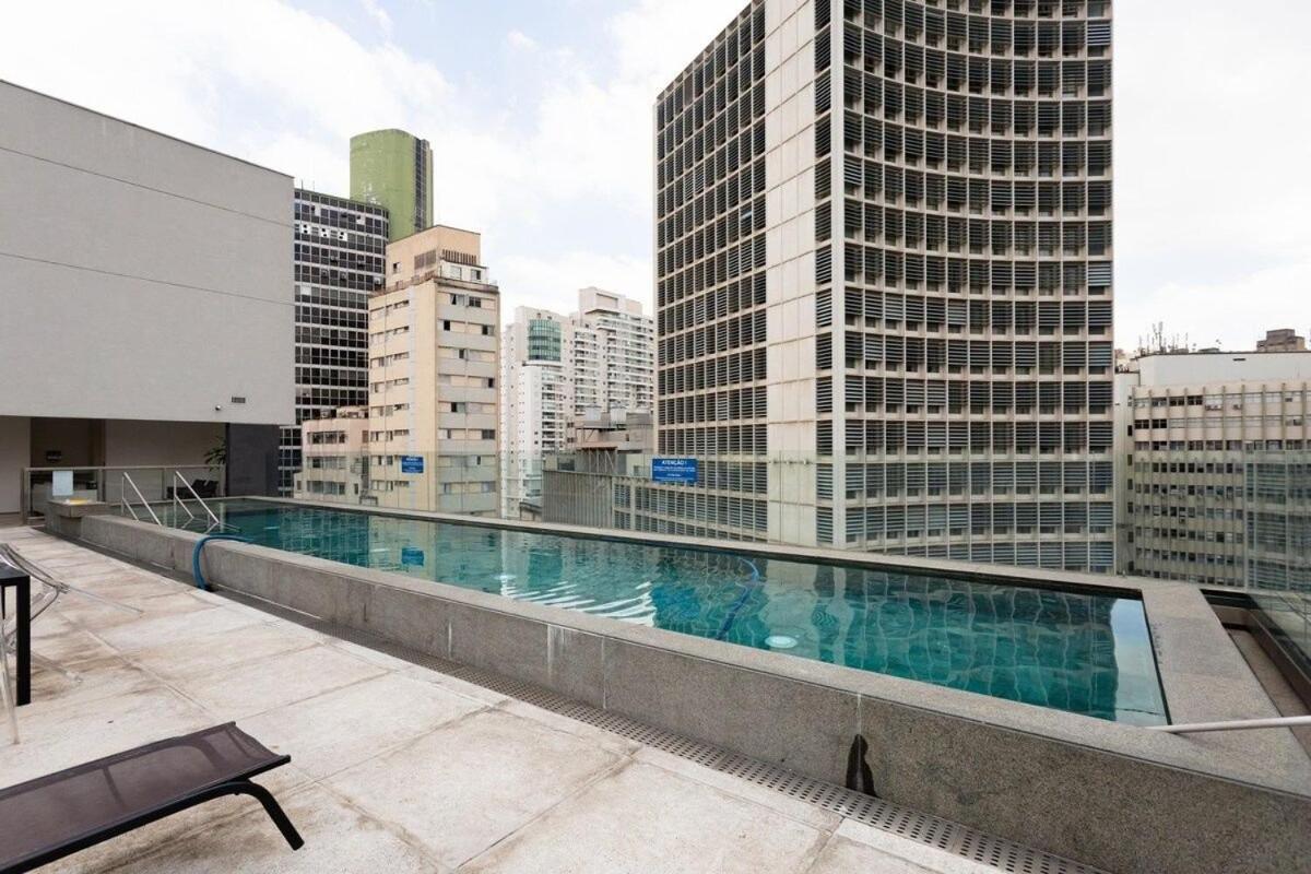 Studio Moderno No Centro De Sp Сан-Паулу Екстер'єр фото