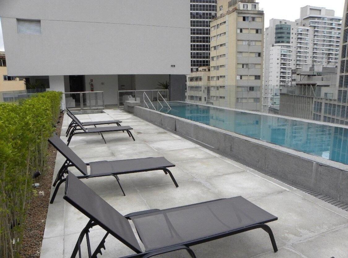 Studio Moderno No Centro De Sp Сан-Паулу Екстер'єр фото